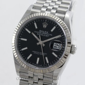 Rolex Datejust Ref 126234 Steel Black Dial Rolex Datejust Ref 126234 Steel Black Dial